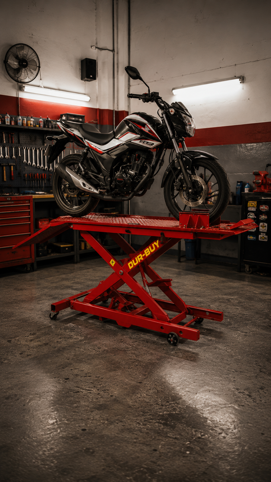 ELEVADOR PARA MOTOS HIDRAULICO - Imagen 2